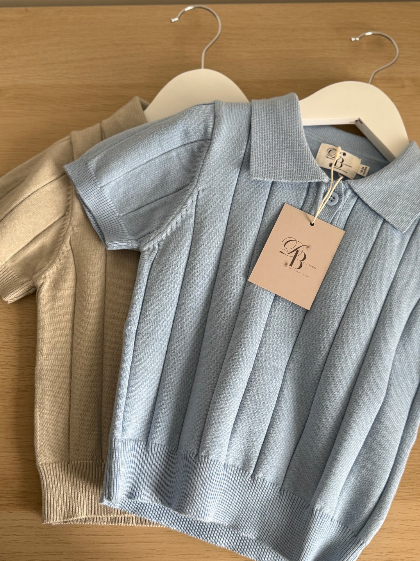 Knitted polo