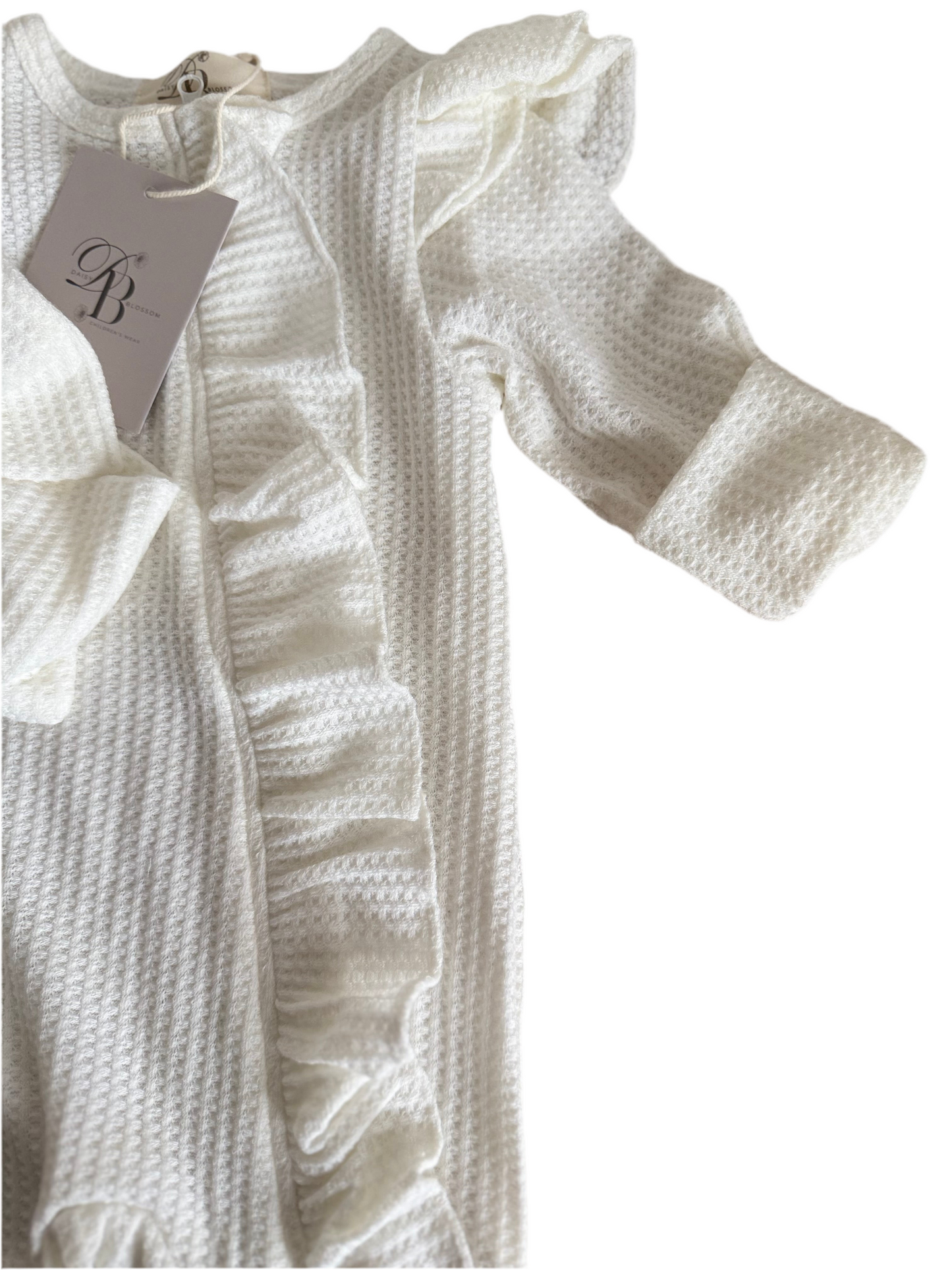 Ruffle set with matching headband
