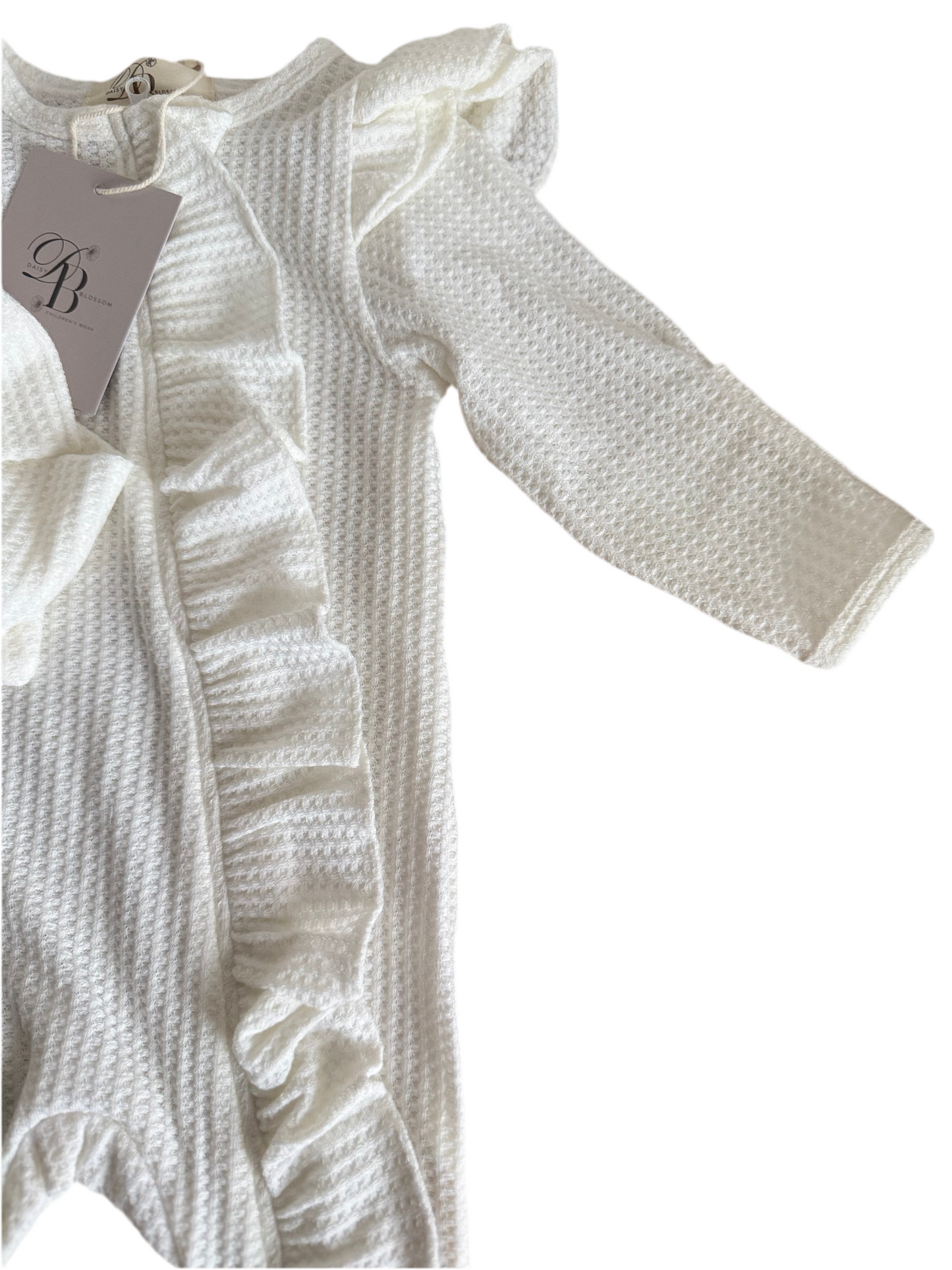 Ruffle set with matching headband