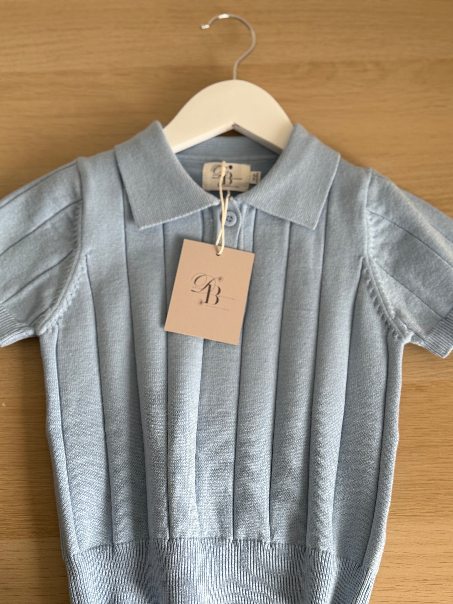 Knitted polo