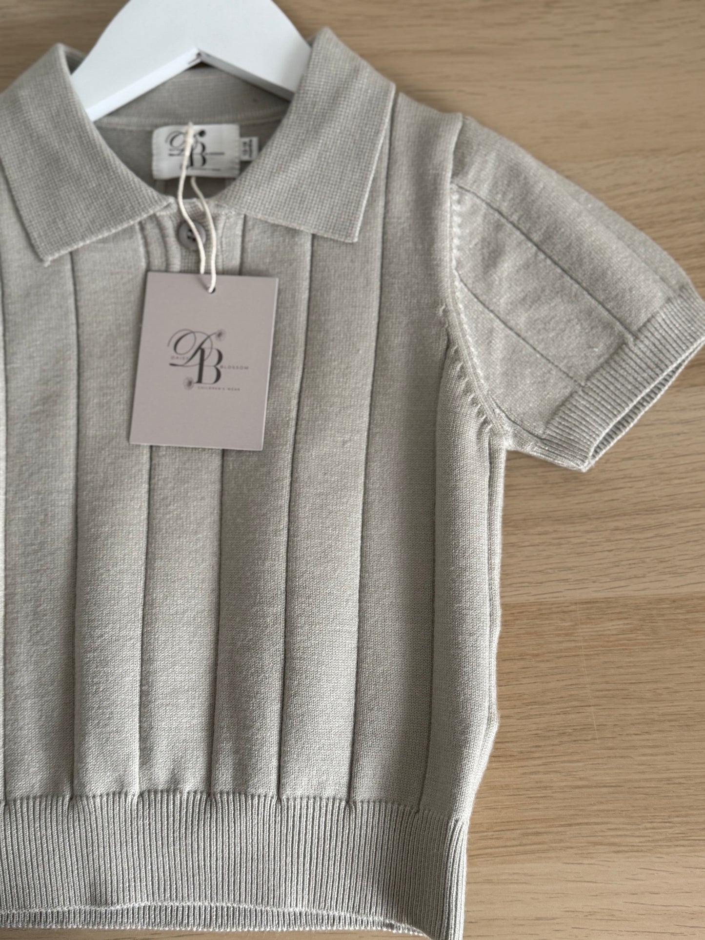 Knitted polo