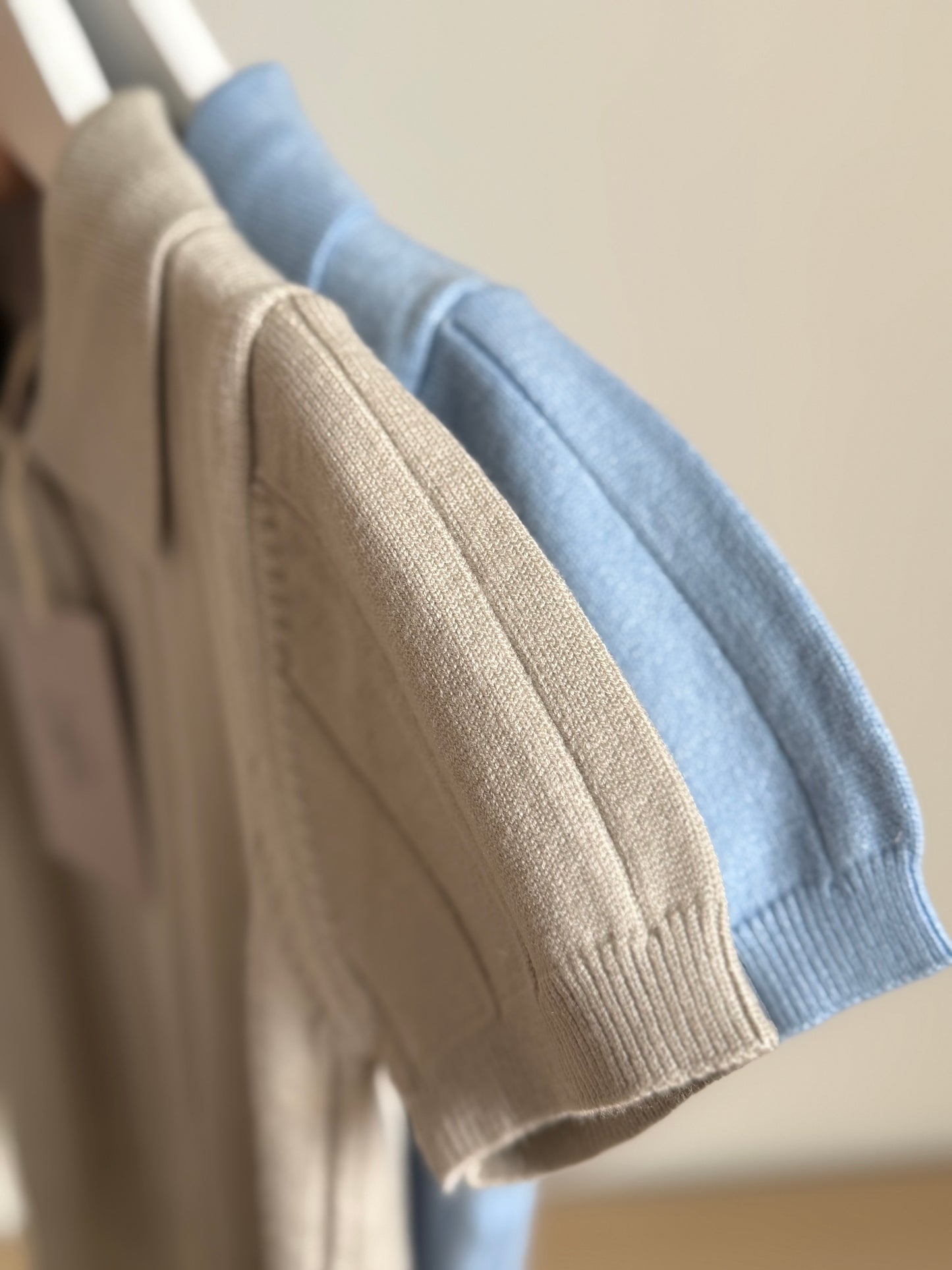 Knitted polo