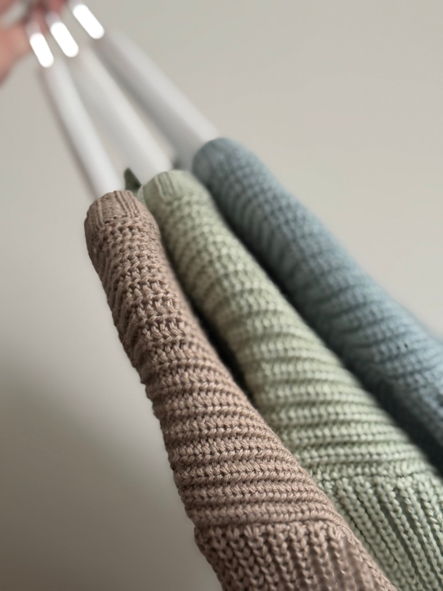 Chunky spring knit jumper