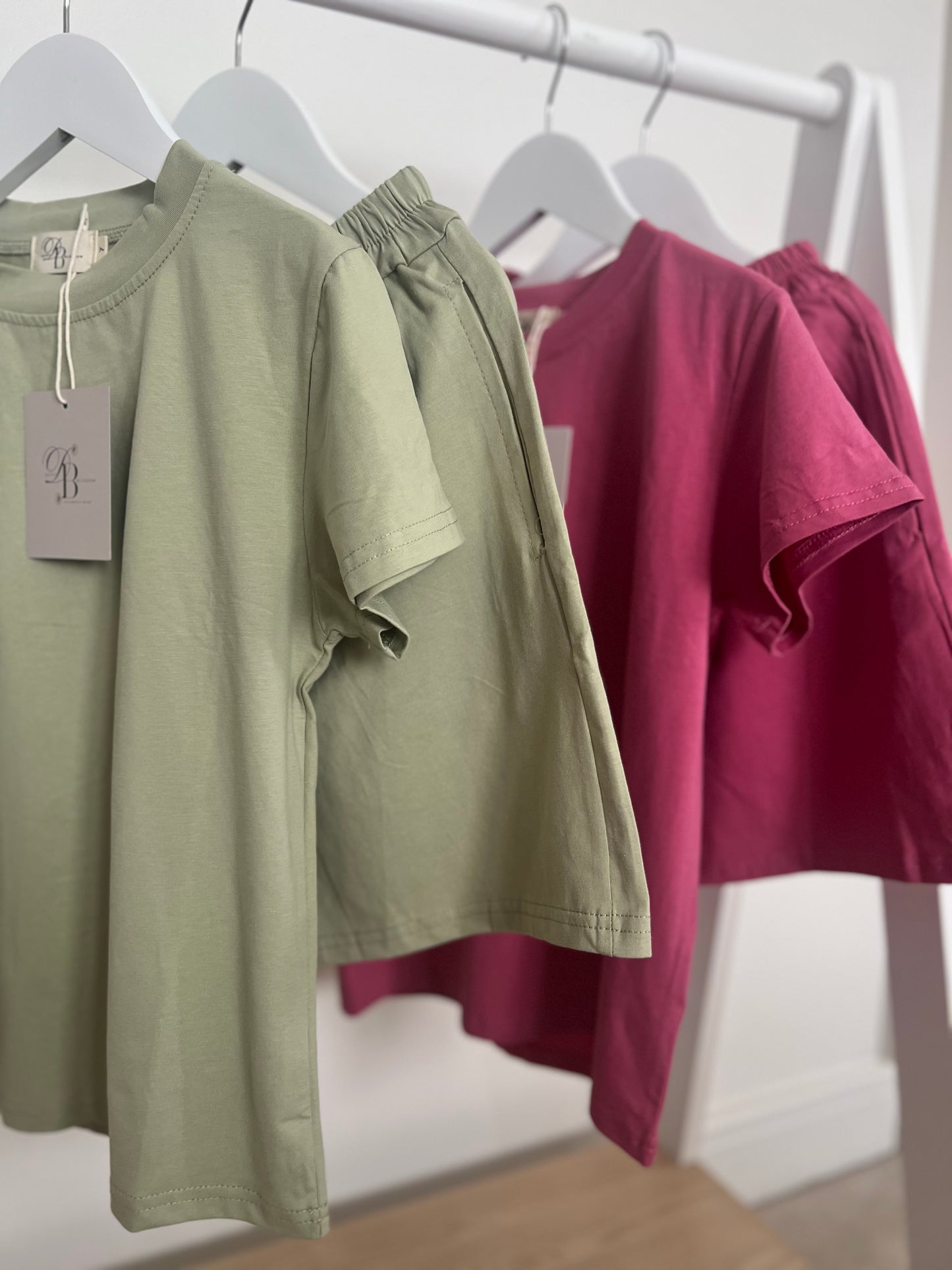 Matching Short and Tee set
