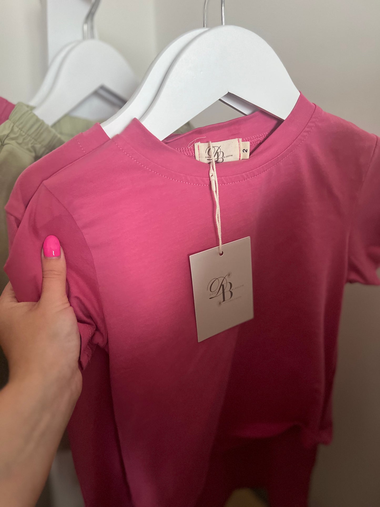 Matching Short and Tee set