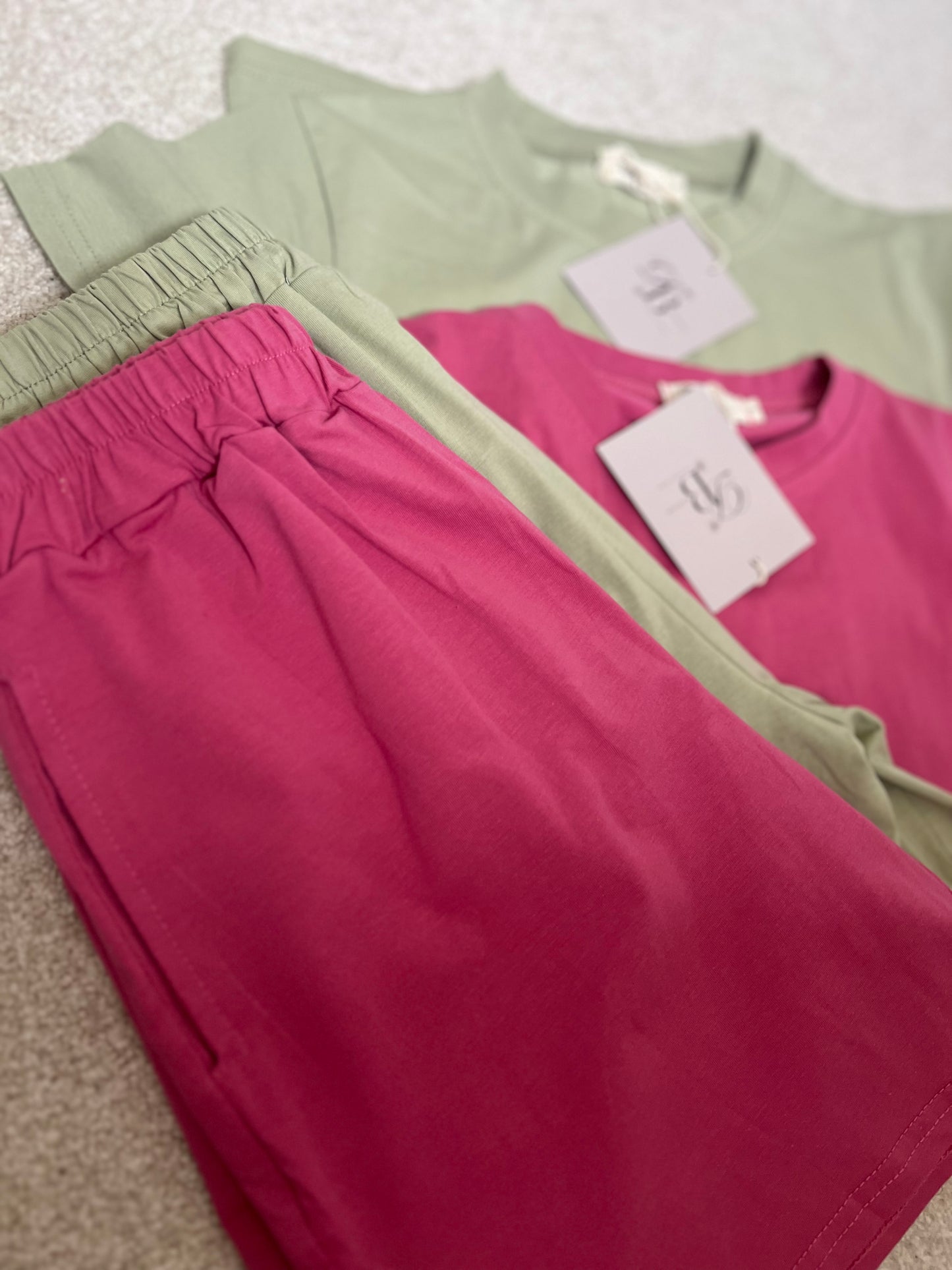 Matching Short and Tee set