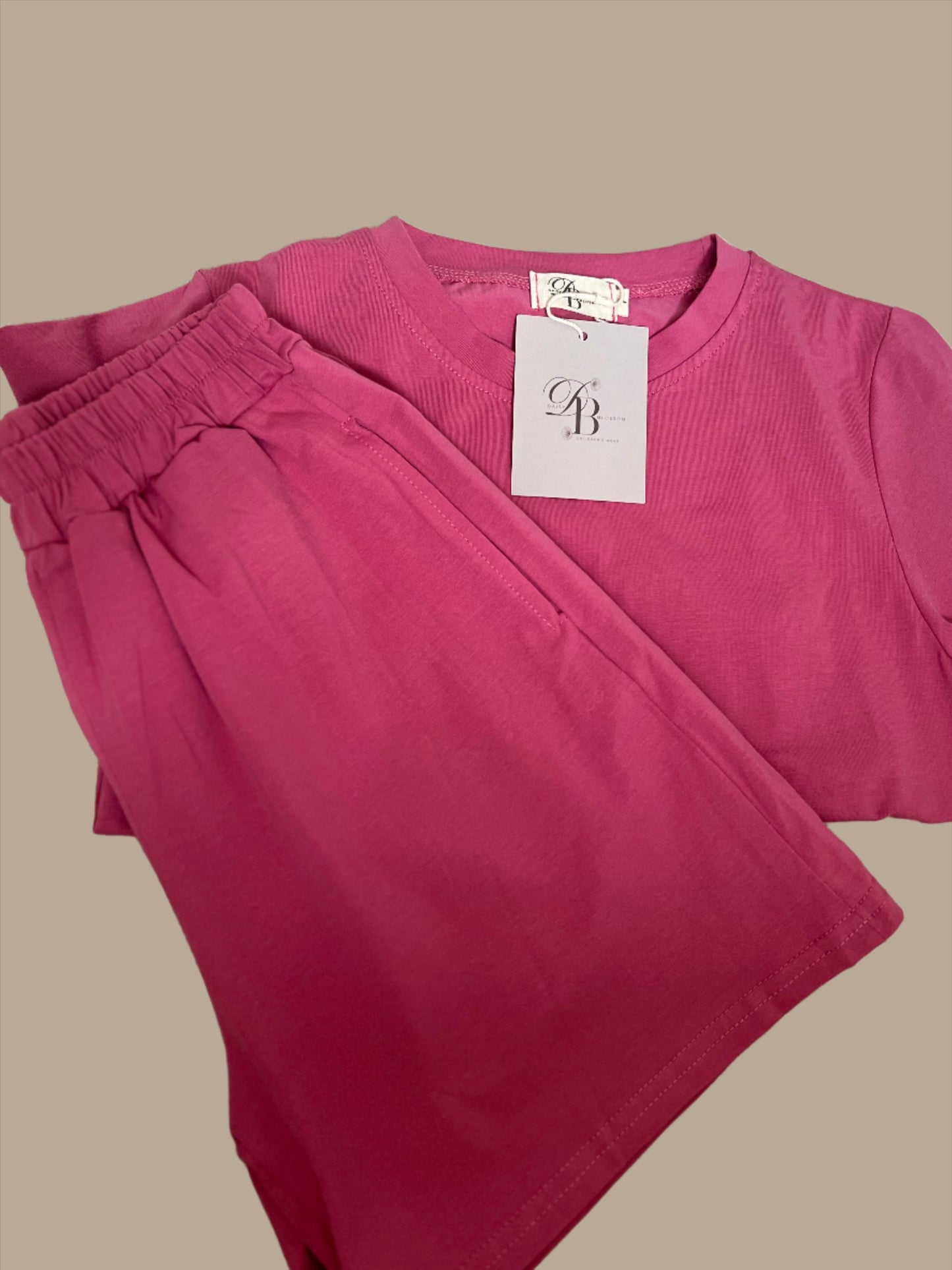 Matching Short and Tee set