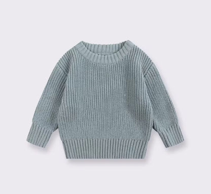 Chunky spring knit jumper