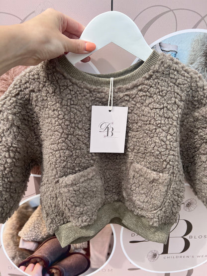 Teddy Fleece Sweatshirt