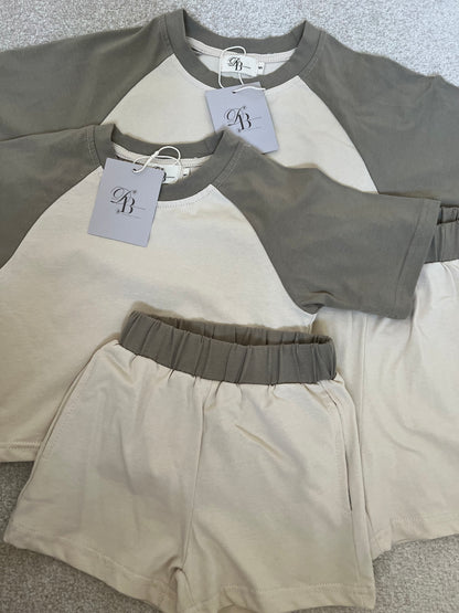 Shorts and Tee set